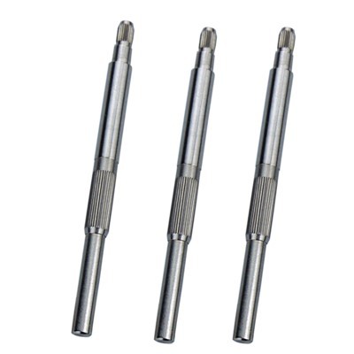 Ruostumattomasta teräksestä valmistettu SUS304 SUS316 Precision Purred Aksel